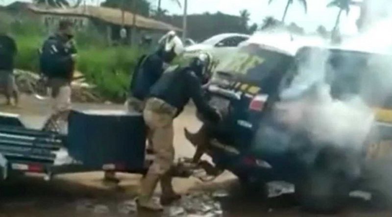 Depois da morte por gás, PRF planeja usar câmeras nas fardas