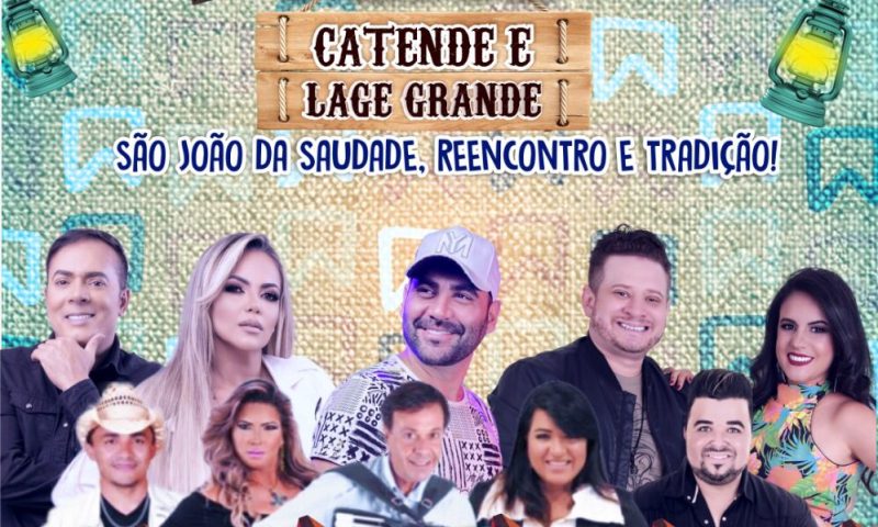São João 2022 de Catende tem shows de Capim com Mel, Forró Brucelose, Davi Firma e Felipão e Forró Moral