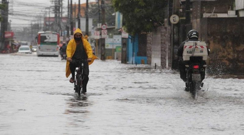 Apac emite alerta de chuva para o Grande Recife, Mata Norte e Mata Sul