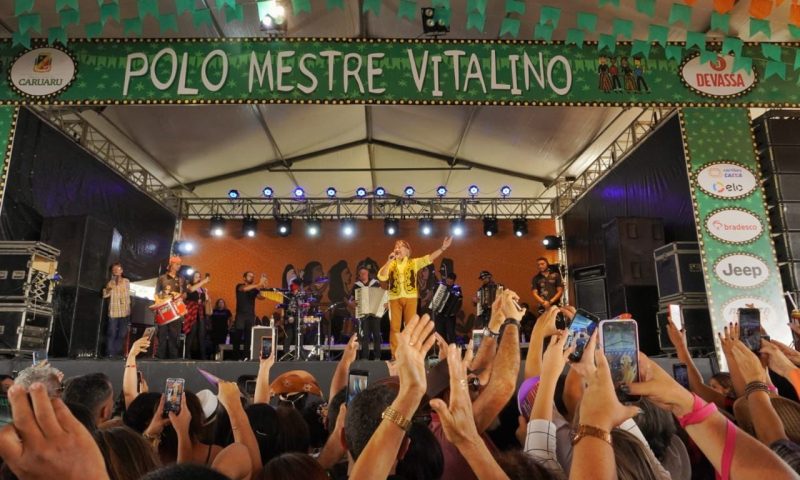 Polo Mestre Vitalino teve sua estreia neste domingo com público rotativo de 50 mil pessoas