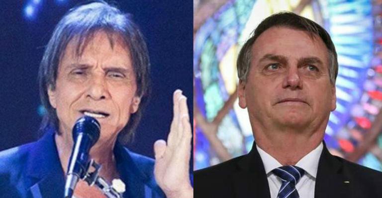 Equipe de Bolsonaro pede apoio de Roberto Carlos nas eleições para bater de frente com Anitta