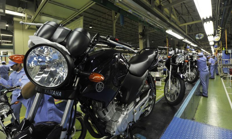 Produção de motocicletas aumenta 18% no primeiro semestre de 2022