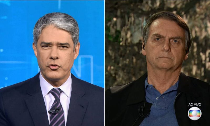 Bolsonaro abre entrevistas do Jornal Nacional com presidenciáveis