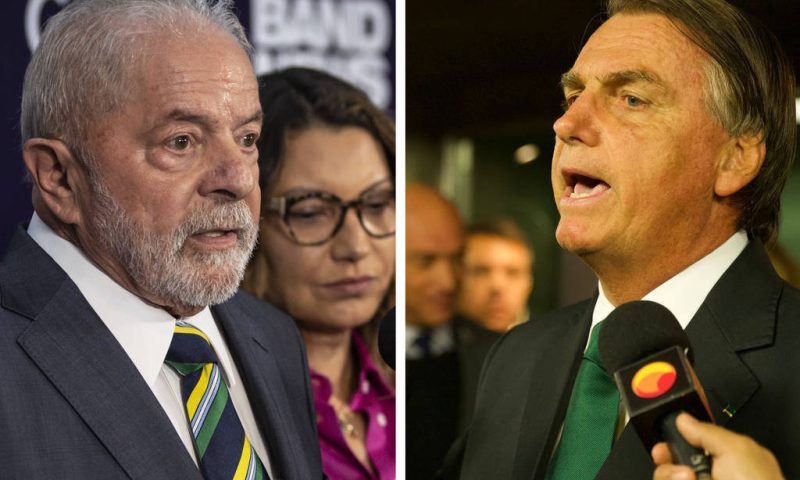 Ipec: Lula tem 50%, e Bolsonaro, 43%; indecisos são 2%, e brancos e nulos, 5%