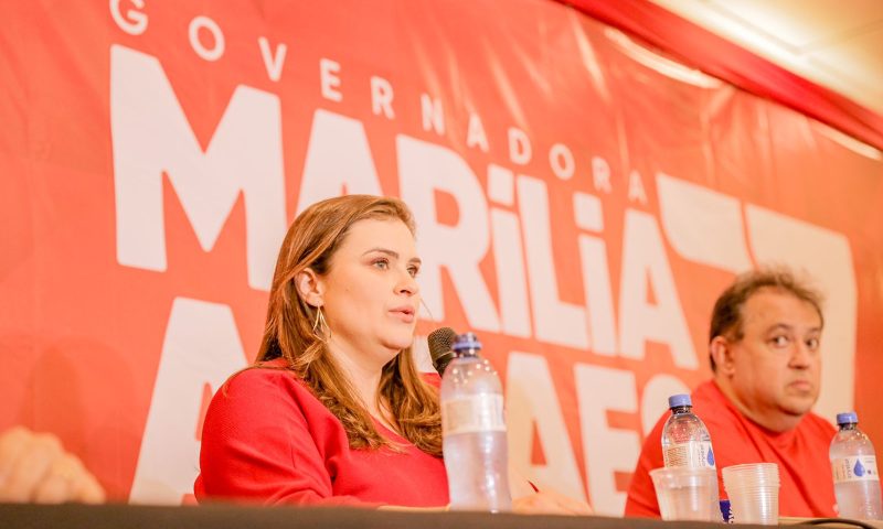 ‘Racharam a muralha do PSB’, declarou Marília Arraes em coletiva de imprensa