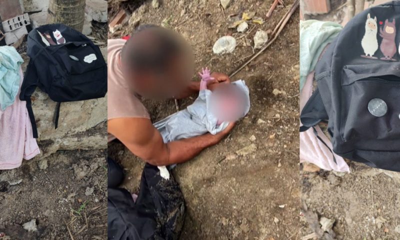 Bebê recém-nascida sobrevive após ser jogada de ponte com 20 metros de altura