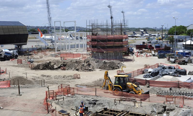 Aeroporto do Recife vai aumentar sua capacidade de passageiros em 60% após as obras de ampliação