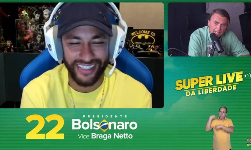 Neymar não cumpre sua promessa a Jair Bolsonaro