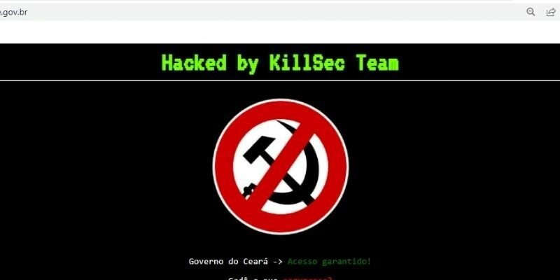 Hackers invadem sites do Governo do Ceará e pedem anulação de votos do Nordeste