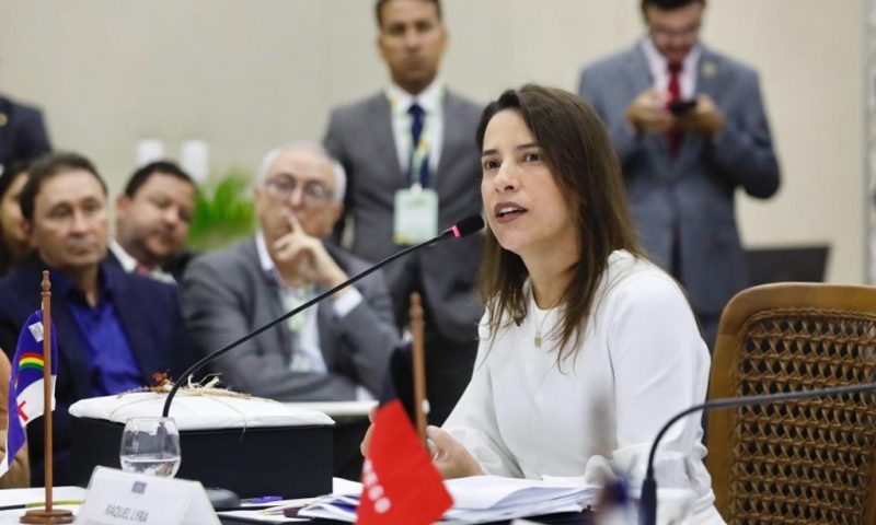 Raquel Lyra participa da reunião do Consórcio Nordeste