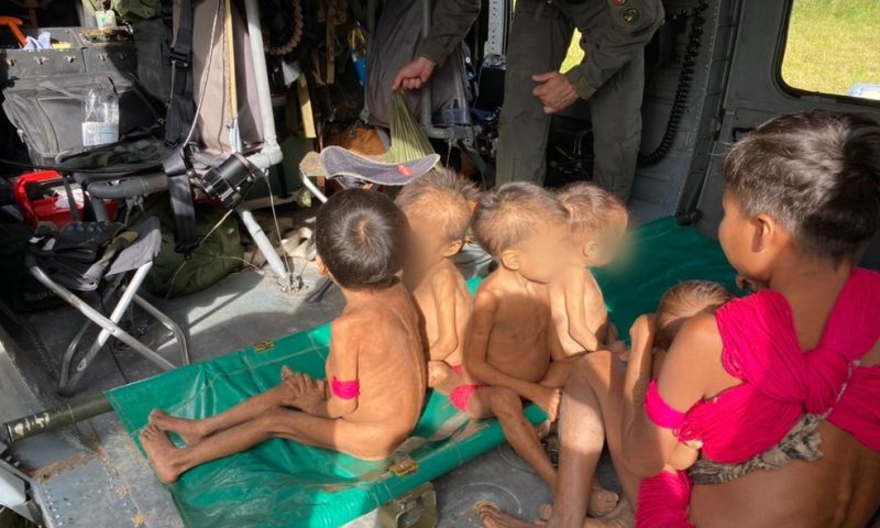 Mais de mil indígenas Yanomami em estado grave foram resgatados nos últimos dias, diz secretário