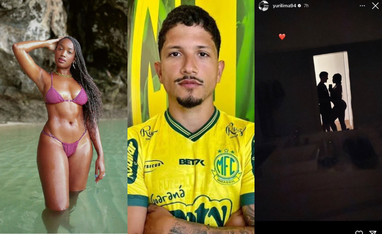 Famosos Iza E Yuri Lima Jogador Do Mirassol Assumem Namoro Veja