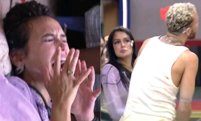BBB23: Internautas pedem expulsão de Larissa após tapa em Fred