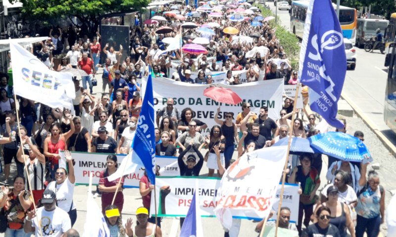 Sindicato acusa falta de compromisso da governadora Raquel Lyra com a enfermagem