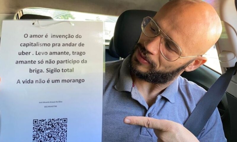 Motorista de aplicativo abre serviço para amantes : “Só não participo da briga”