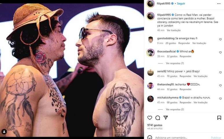 Adversário de Whindersson chama comediante de ‘corno’ e provoca:’Vai perder como perde mulher’