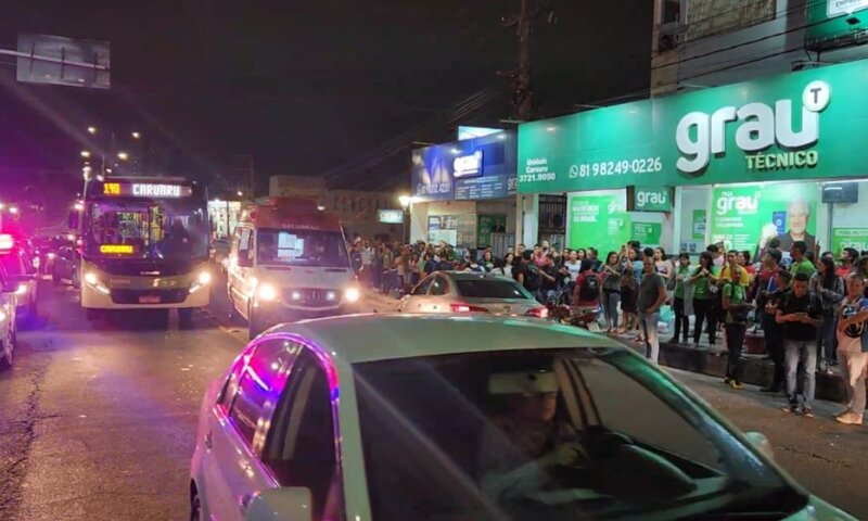 Tentativa de homicídio deixa uma pessoa baleada na perna e guarda municipal é atingido por tiro na cabeça em Caruaru