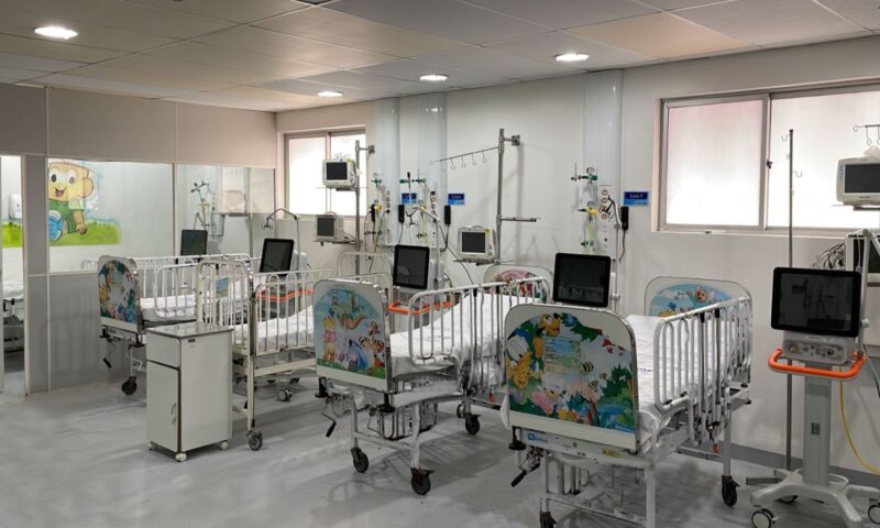 Hospital Regional de Palmares inaugura 10 novos leitos de UTI Pediátrica