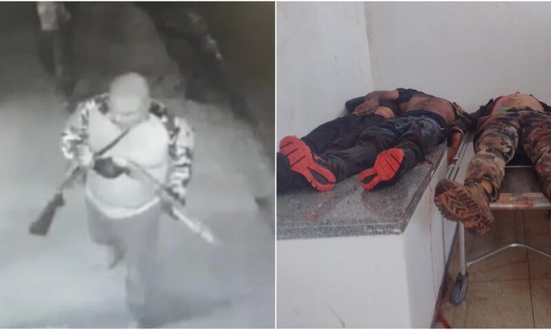 Assalto a banco termina com suspeitos mortos e reféns feridos em troca de tiros com a polícia