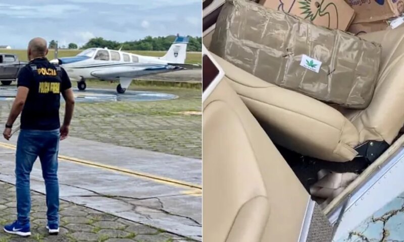 Droga apreendida em avião de igreja liderada por tio de Damares é avaliada em mais de R$ 4 milhões
