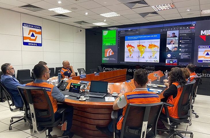 Defesa Civil Nacional promove reunião de preparação para o período chuvoso no Nordeste