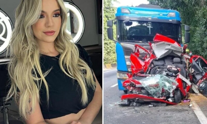 Dentista de 24 anos morre após carro ser esmagado por carretas