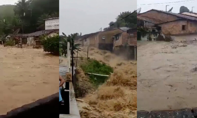 Apac emite alerta de mais chuvas e inundação em quatro rios de Pernambuco e um de Alagoas