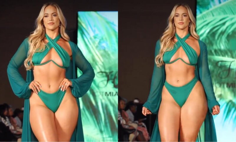 Saiba quem é Marissa Dubois, modelo que viralizou na web por desfilar com ‘corpão real’