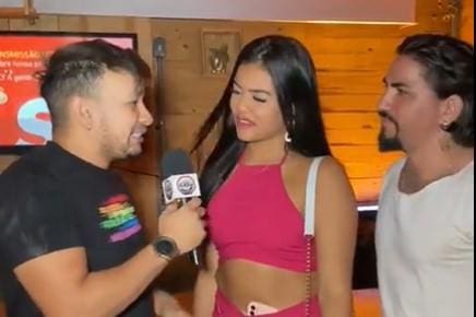 Vídeo:Jovem admite ter sido assaltada por atual namorado em entrevista; veja o vídeo