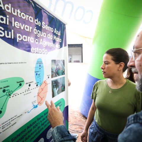 Testes que vão levar água da Mata Sul para o Agreste começam em dezembro, diz Raquel Lyra