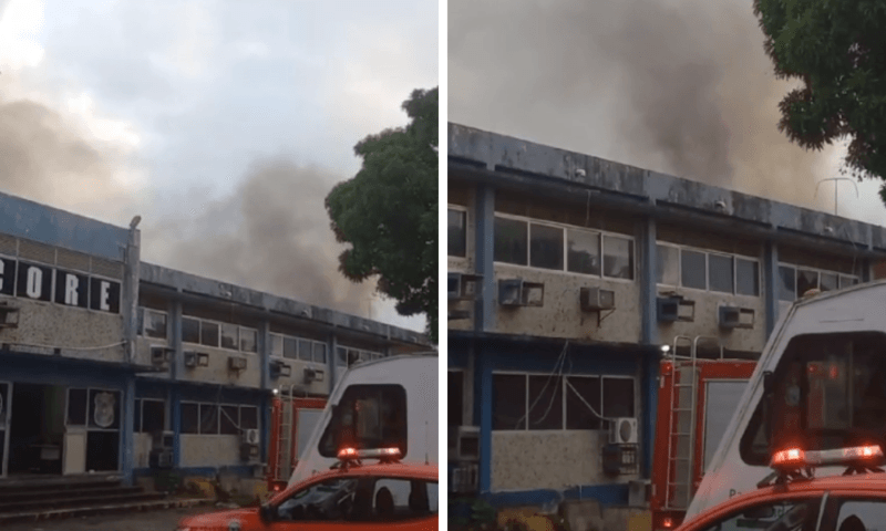 Vídeo mostra explosão em depósito de armas da Polícia Civil de Pernambuco