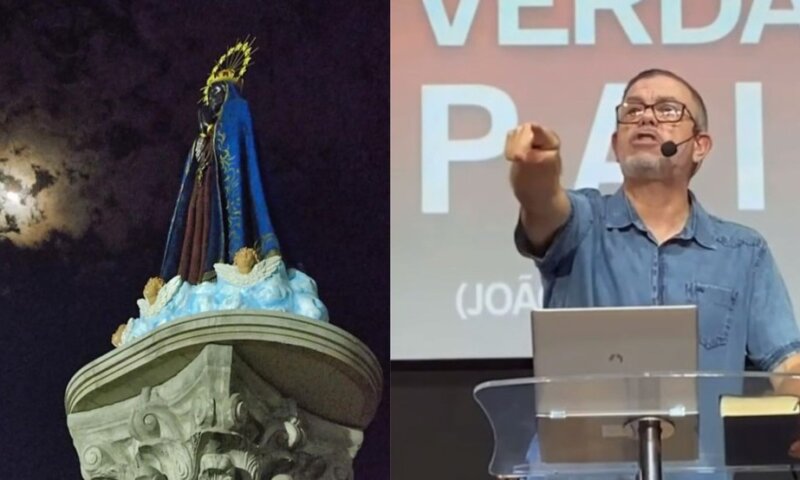 Polícia Civil vai investigar pastor que atacou imagem de Nossa Senhora Aparecida
