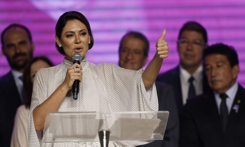 Michelle Bolsonaro critica nome de Flávio Dino para o STF: “Não existe comunista cristão”