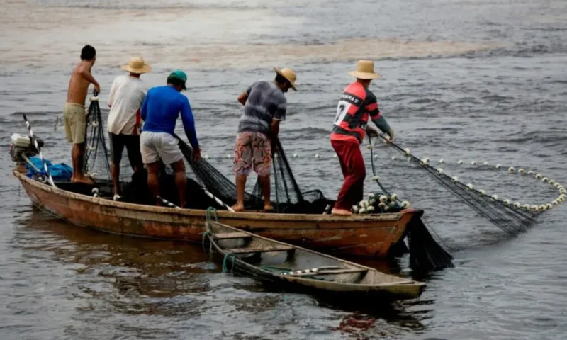 Auxílio a pescador de R$ 2.640 atingido por seca começa a ser pago