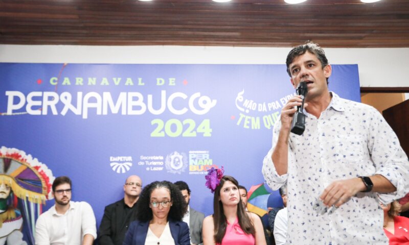 Governo de Pernambuco destina R$ 20 milhões para contratações de atrações e terá o Carnaval mais caro de sua história