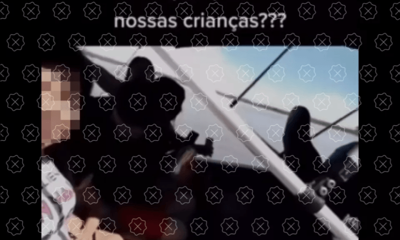 Fake! Vídeos de homem beijando menina e crianças em carro não são do Marajó