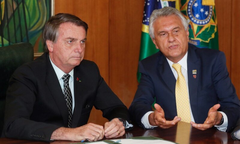 Governador de Goiás, Caiado diz que buscar apoio de Bolsonaro para candidatura ao Planalto  em 2026 contra Lula