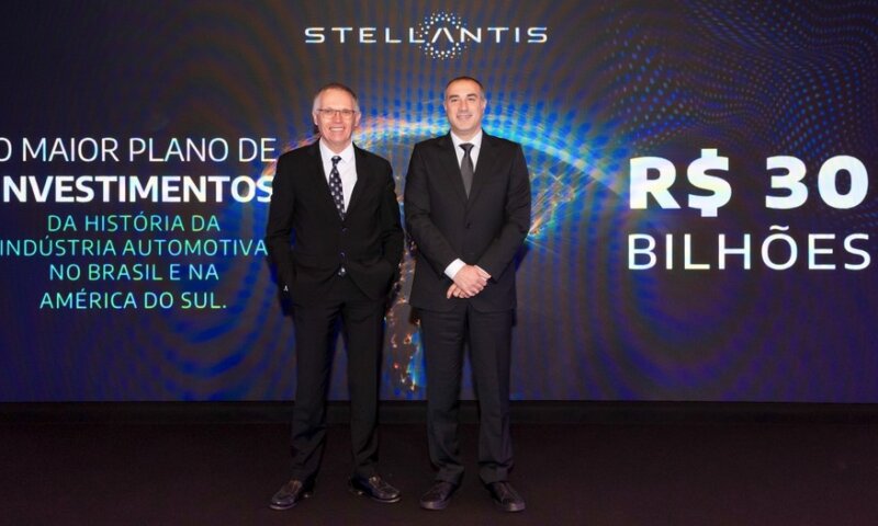 Stellantis, dona de Fiat e Jeep, anuncia investimento de R$ 30 bilhões no Brasil até 2030