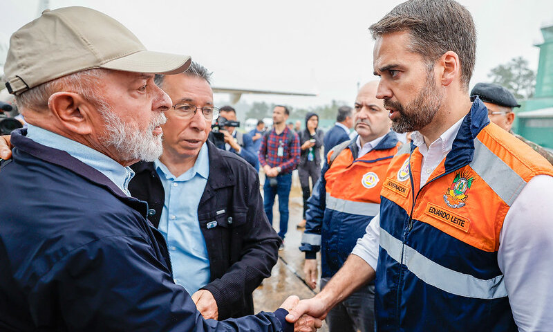 Lula: “Não haverá falta de recursos para atender ao Rio Grande do Sul”