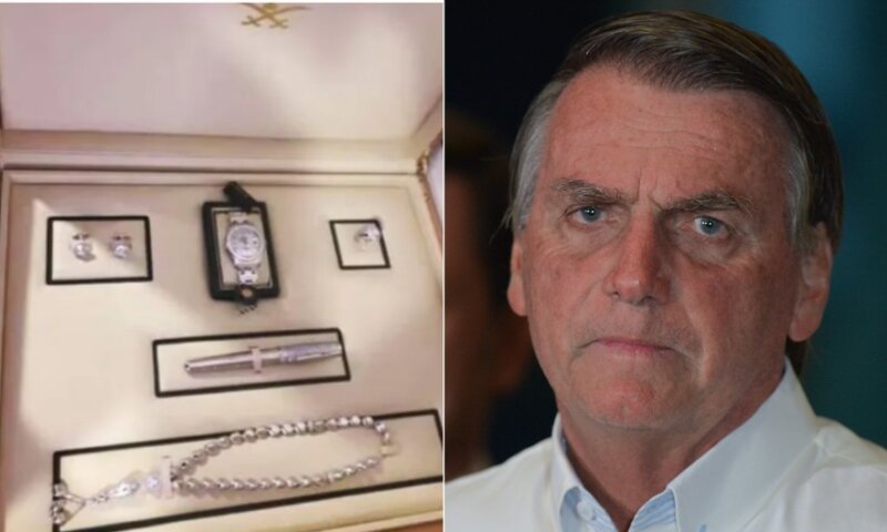 PF obtém imagens inéditas de joias que Bolsonaro vendeu em Miami