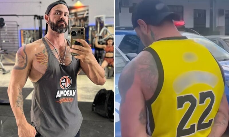 ‘Achei que era correspondido’,diz Personal trainer preso após ‘passa mão nos seios’de aluna durante avaliação física