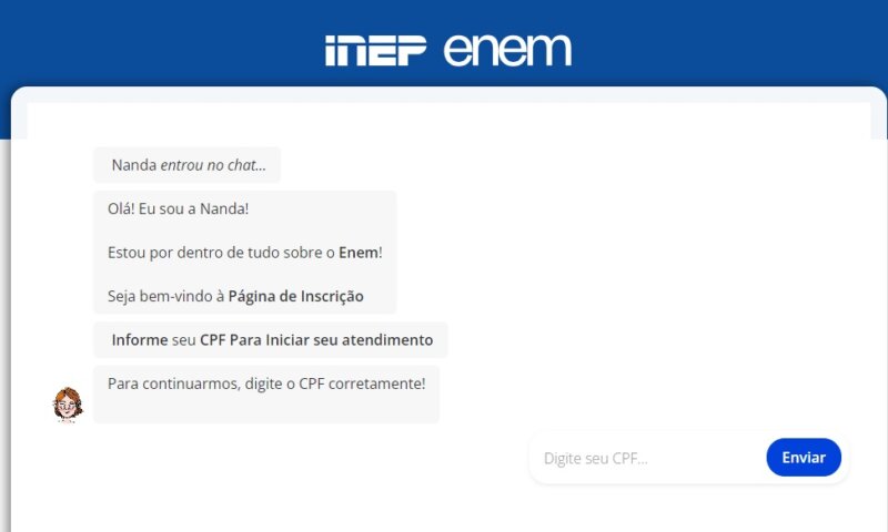 PF é acionada para investigar site falso que imita Página do Participante do Enem 2024