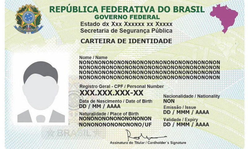 Nova identidade tem CPF como número principal, QR code e abriga dados de outros documentos