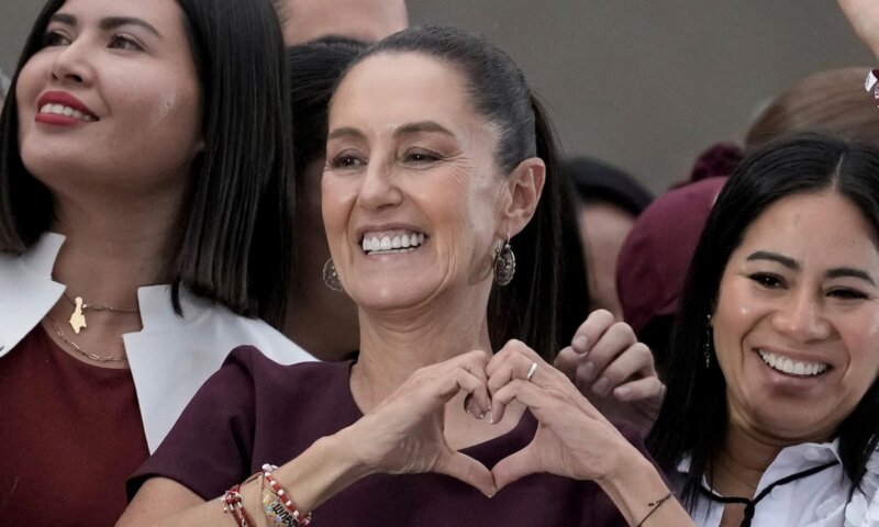 Nova presidente do México,Claudia Sheinbaum, defende eleição para ministros do Supremo