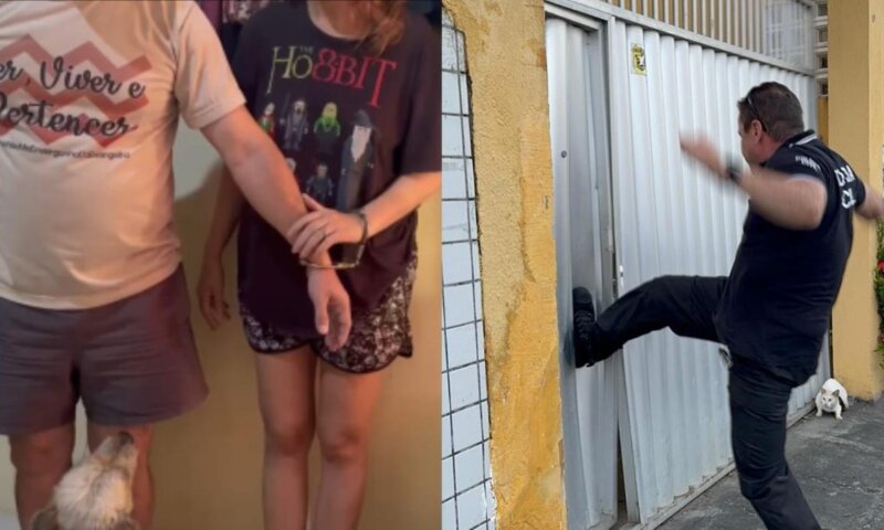 Ator e influenciadora são presos no Ceará suspeitos de desviar doações ao Rio Grande do Sul