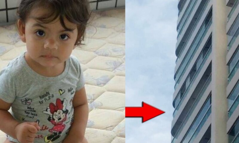 Pai de menina de 6 anos que morreu ao cair do 12° andar é preso