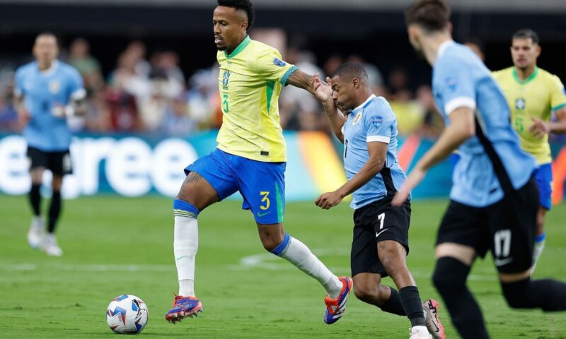 Militão perdeu todos os pênaltis no último treino antes do jogo entre Brasil e Uruguai