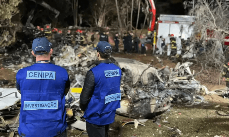 Polícia Civil abre investigação sobre queda de avião em Vinhedo com 62 mortes