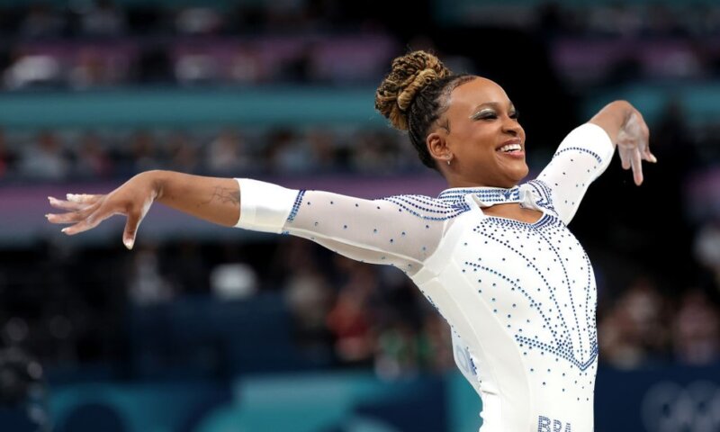 Olimpíadas Paris:Rebeca garante mais uma prata em Paris, iguala recordes e faz história de novo