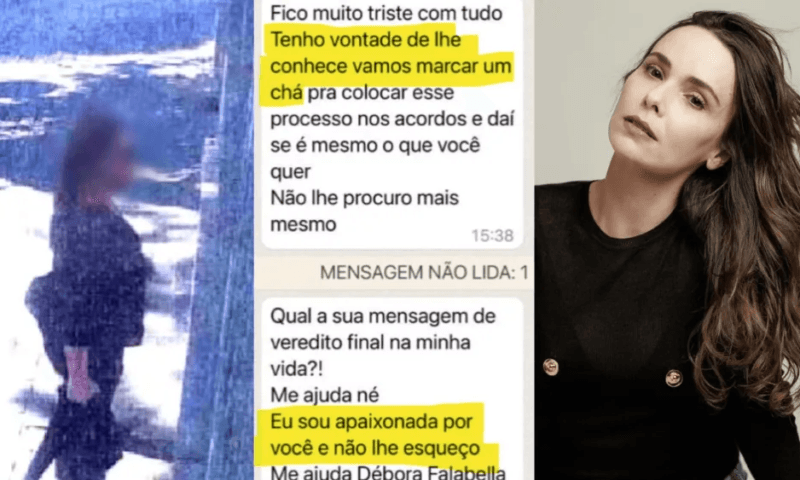 Justiça toma decisão sobre mulher que persegue Débora Falabella há dez anos